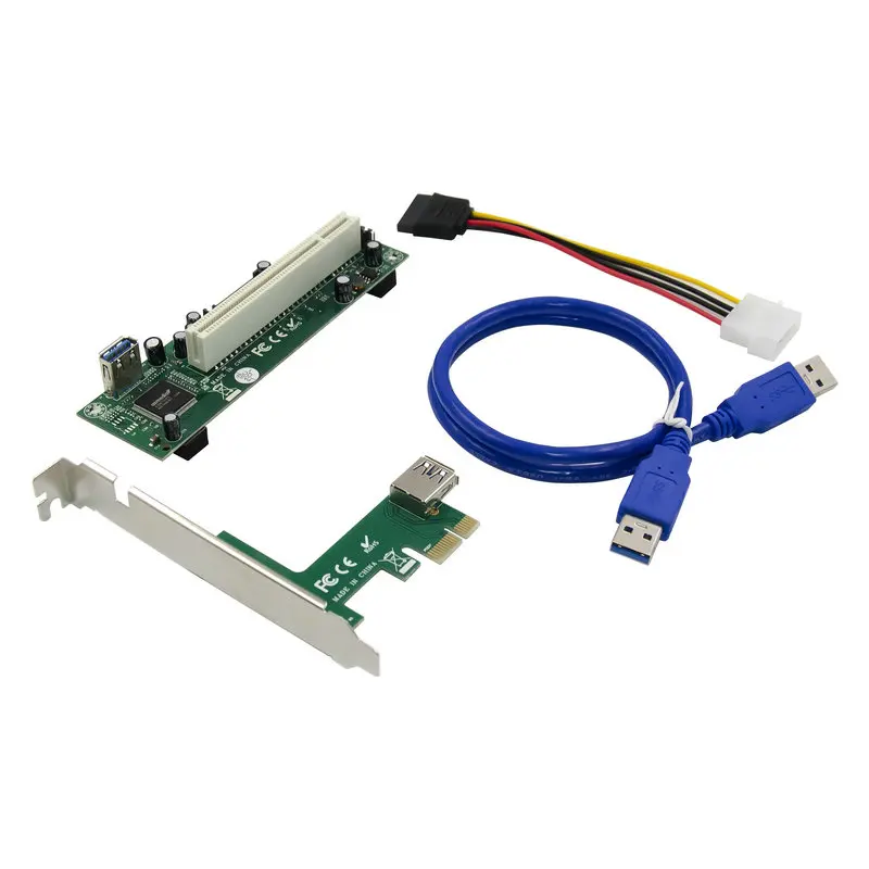 PCIe to PCI adapter Card PCI-e to PCI slot expansion card supports capture Gold tax  innovation sound