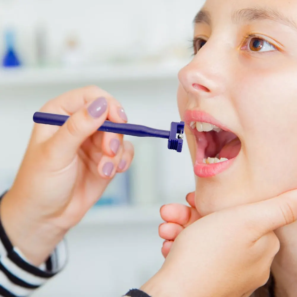 

3 шт., детский инструмент для упражнений с наконечником языка, аутизм, речевая терапия, инструмент для разговора, тренажер для мышц полости рта, для вызова, гибкости