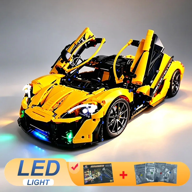 

Комплект светодиодных фонарей для LEGO 42172 Technical McLaren P1, игрушечная модель автомобиля, рождественский подарок (не включает строительные блоки и детали)