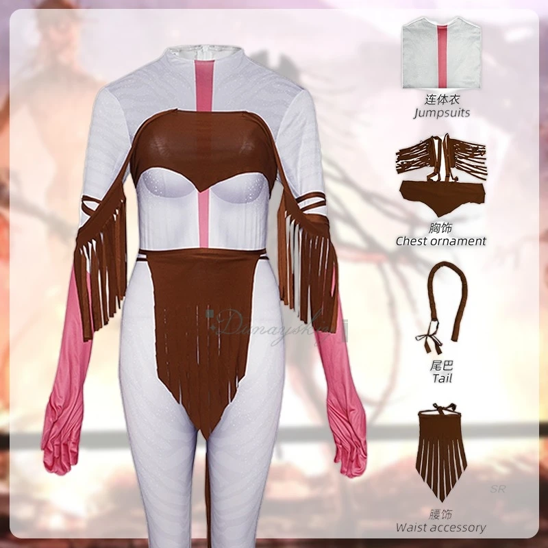 

Avatar Varang Cosplay コスプレ Bodysuit Alien Female Leader Role-play Women And Men Halloween Party Carnival Suit Strange コスプレ