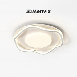 Modern LED avize tavan işık cilası Minimalist tasarım yatak odası yemek odası oturma odası mutfak dekorasyon ev karartma