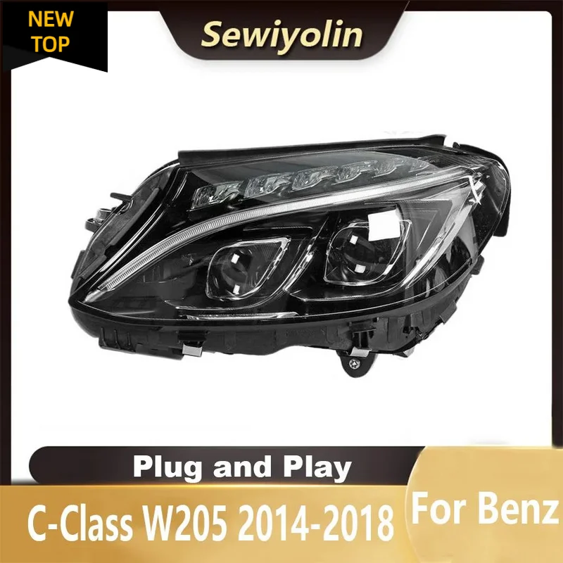 

2 шт./комплект, передние фары для Benz C-Class W205 2014-2018