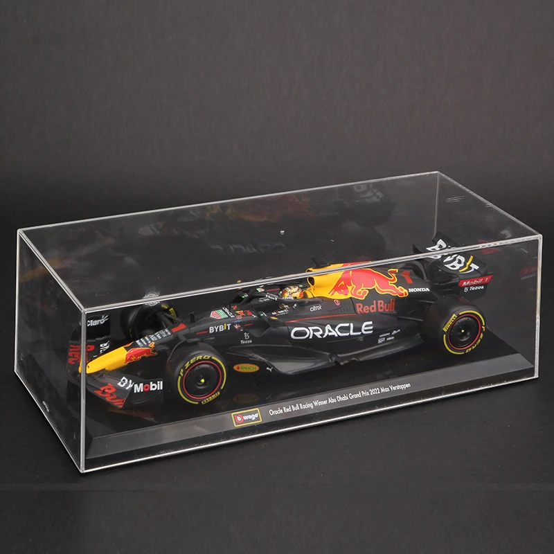 Bburago 1:24 RedBull RB18 2022 F1 Racing Alloy Car Model #1 Max Verstappen Formula Die Cast Vehicles Toys Diecast Voiture Gift