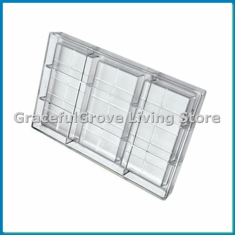 Polycarbonate Chocolate Bar Mold for Candy Making, Baking and Candy Snacks, Appliance for Professional Bakery.-A79M