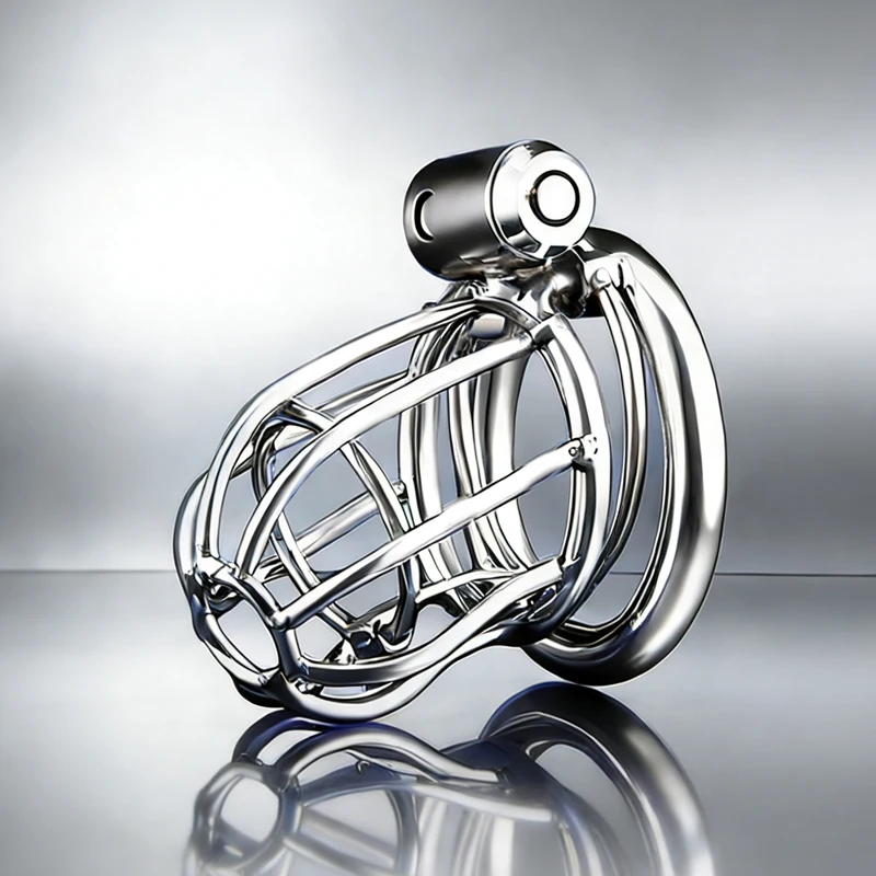 SEVANDA Sexy Adult Man Chastity Cage Metal Male Chastity Device Sissy Cock Cage with Chastity Belt Cock Ring Sex Toys for Men