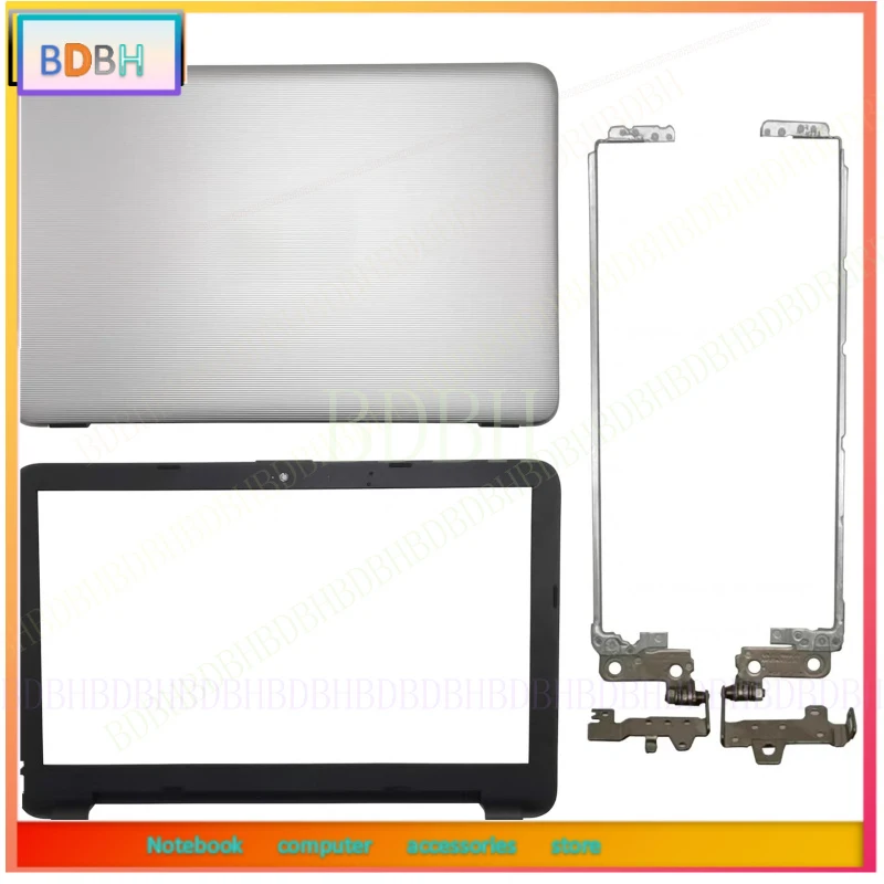* For HP 15-AY 15-BA BD AC 15-AF 250 G4 G5 TPN-C125 Back Cover+Front Bezel+Hinges