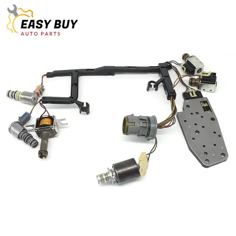 4L60 Tested Transmission Control Valve Solenoids +Wire for 93-05 EPC for GM Chevrolet GMC Saab 93-95  4L60E