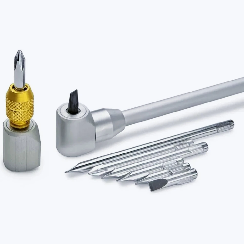 10Pcs Carburetor Adjustment Wrench Tool 90 Degree Bevel Screwdriver Angle Engine Carb Tune Up Adjusting Tool for ATV UTV
