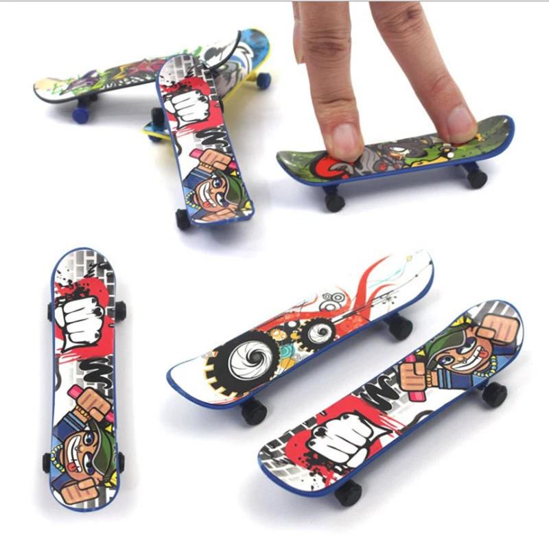 1PC Finger Surfboard Fingerboard Toy Surf The Wind Mini Fingertip Skateboard Toy Kids And Surfers Birthday Gift For Party Favors