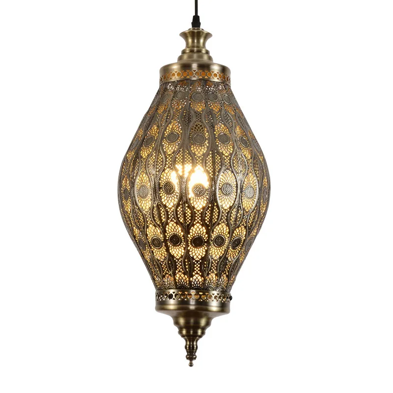 Restaurant Lights Moroccan Man Coffee Vintage South East Asia Personality Art Thai Club Hotel Box Chandelier