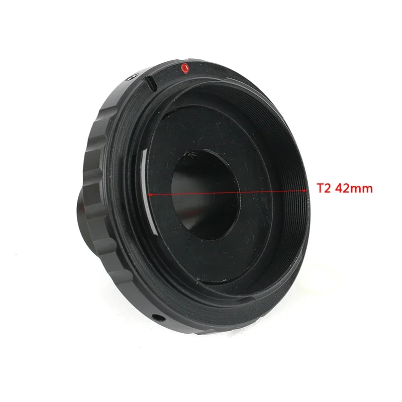 Biological Microscope Mount Adapter (T-mount) Lens Adaptor Ring 23.2mm Eyepiece Ports For Canon Nikon EOS SLR Camera