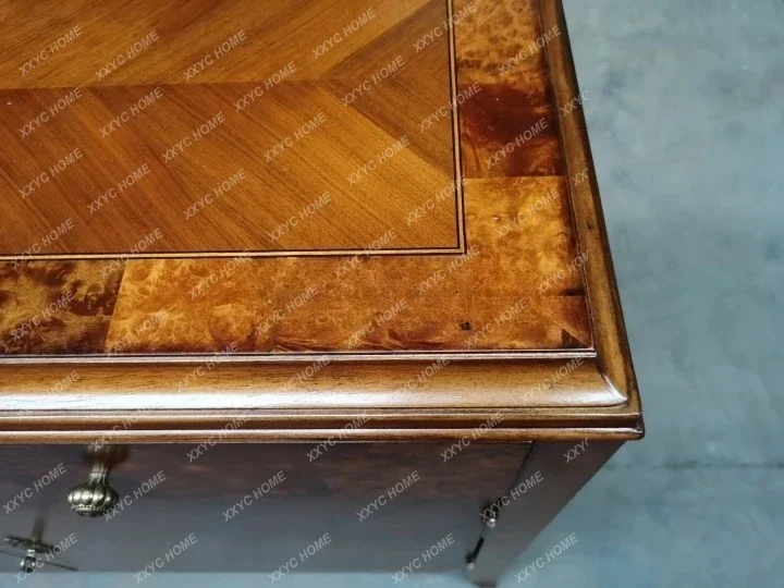 Classic American side cabinet storage chest