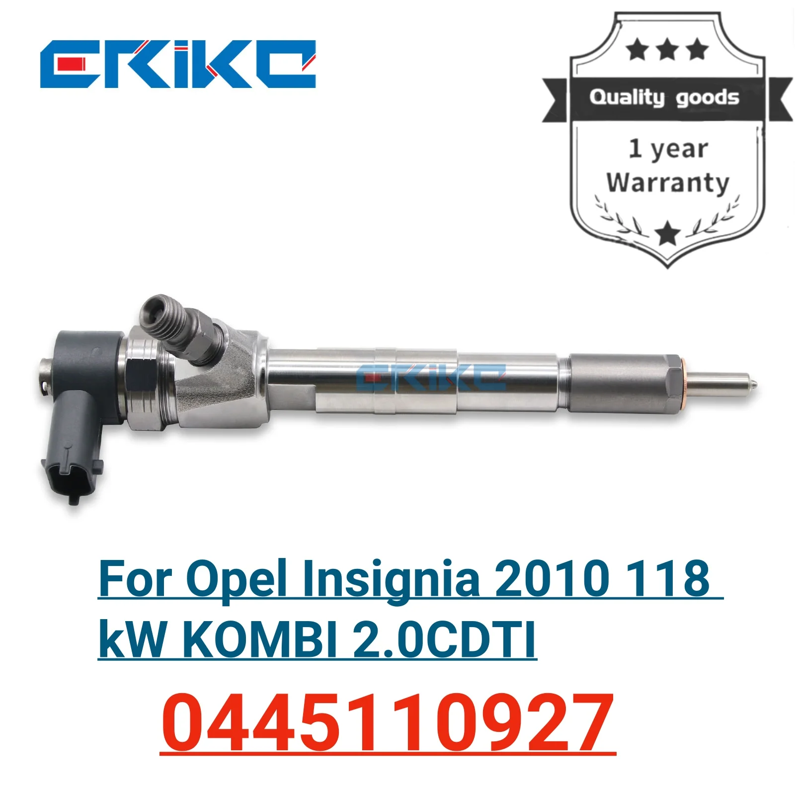 

0445110927 Auto Engine Injector assy 0445110927 Engine Injection 0445110927 Injector for Opel Insignia 2010 118 kW KOMBI 2.0CDTI