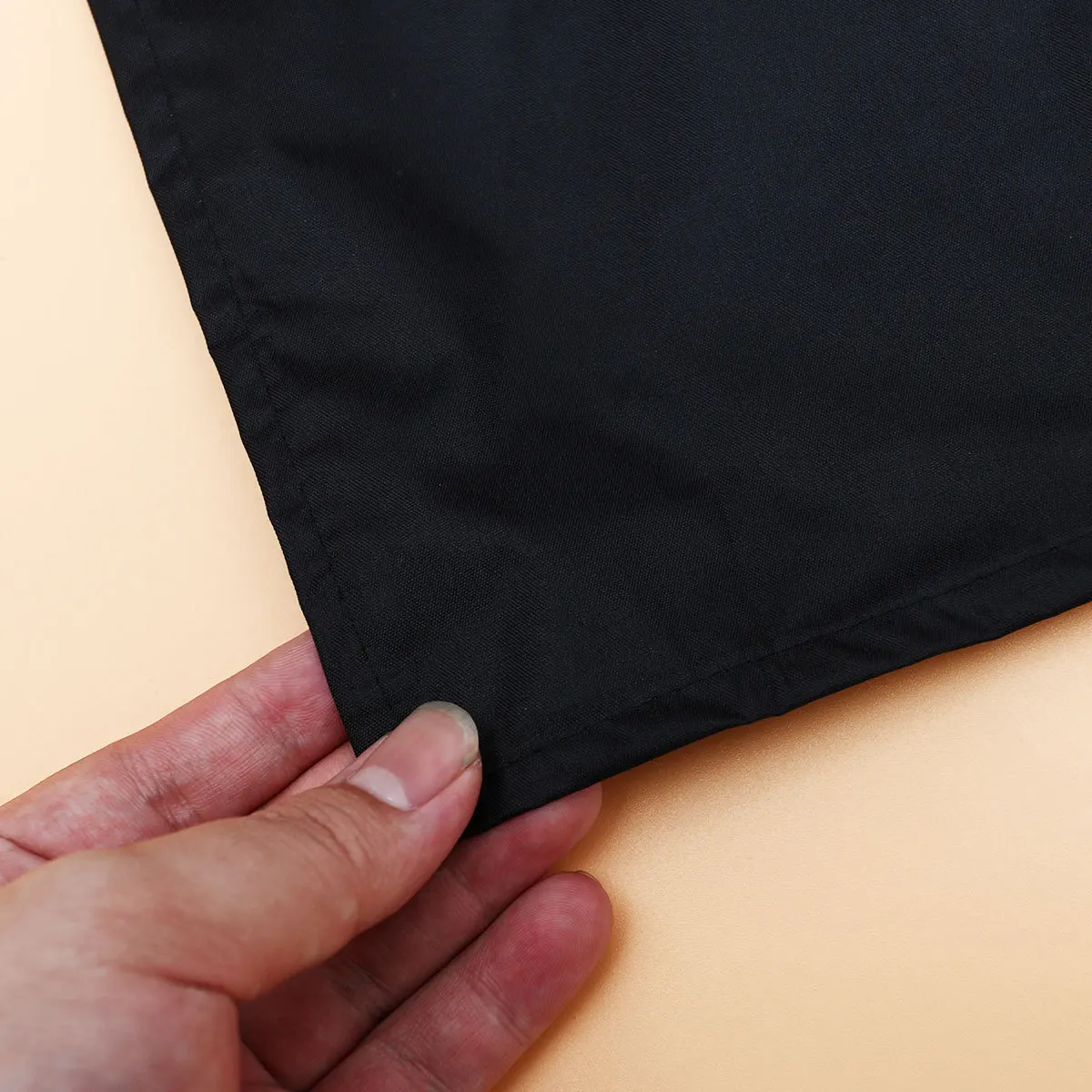 

1pc Waterproof Painting Apron With Pocket Adjustable Art Smock For 8-12 Years Old Black Reusable Craft Apron For