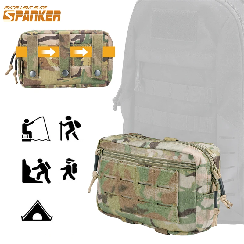 

EXCELLENT ELITE SPANKER Outdoor Portable Pouch Tactical Hunting Bag Multi-function Accessory Pack Molle Carries Pouches