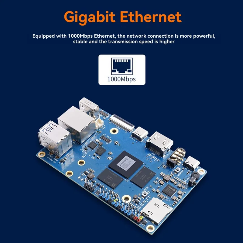 AAAEL-для Orange Pi 5 RK3588S PCIE модуль + корпус из алюминиевого сплава Wi-Fi + BT SSD Gigabit Ethernet плата работает для ОС Android Debian