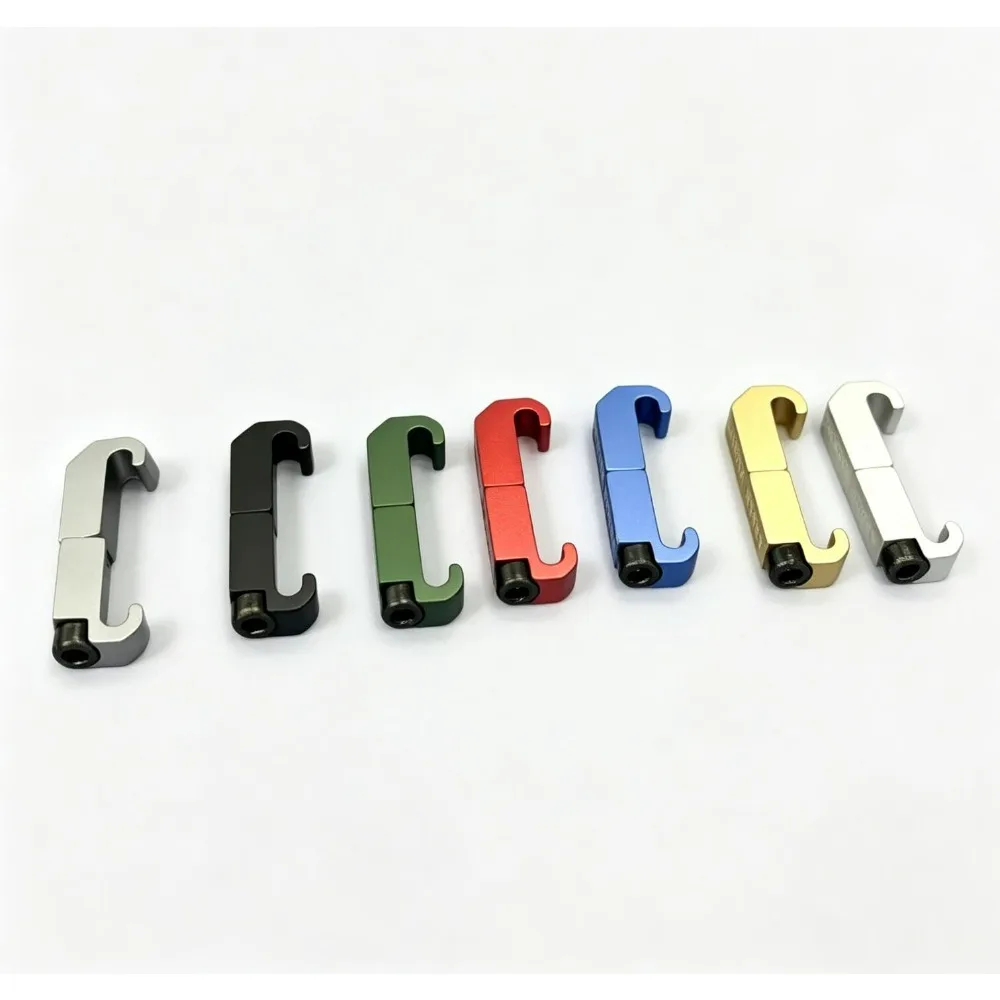 3PCS/Set M-LOK  20mm Picatinny Weaver Rail Hook Aluminum Clip Outdoor Sport Accessory Multiple Colors - view 4