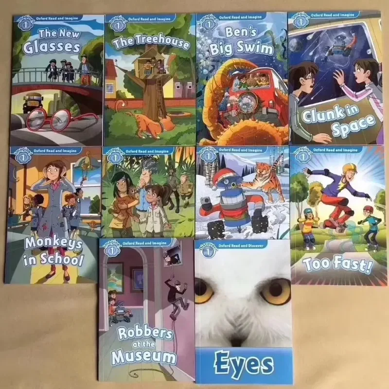 English Version Magic Tree House 1-28 and 29-55 Volumes English Reading Story Book Children's Adventure Science Book