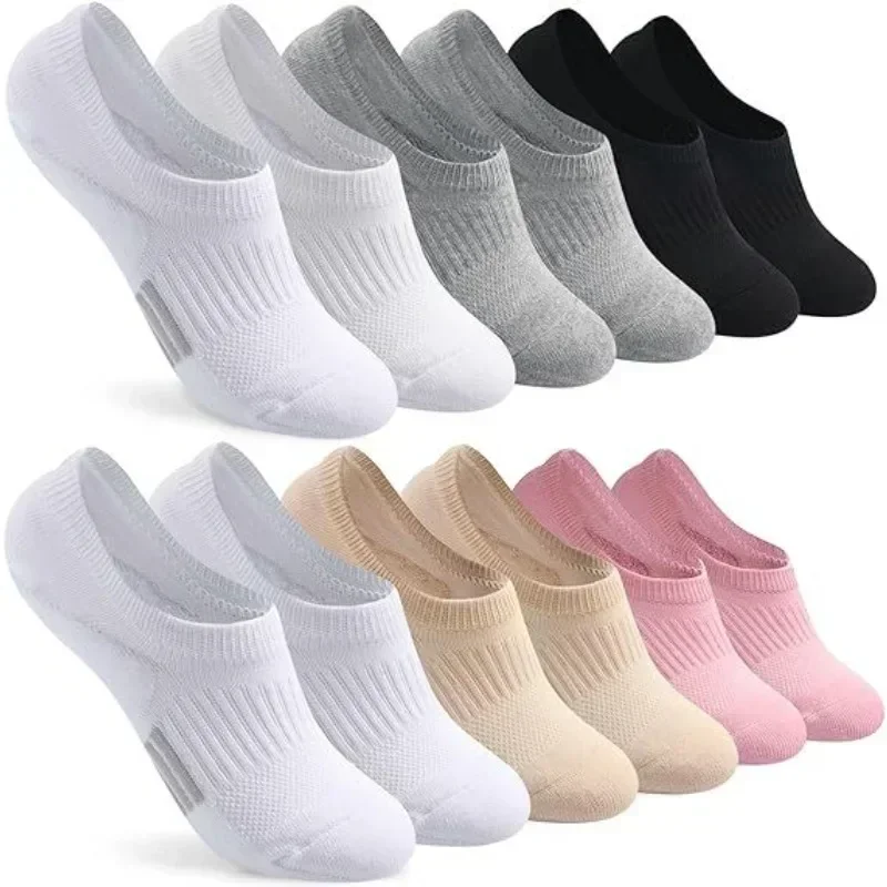 

【1 Pair】Summer Large Size Simple Boat Invisible Casual Sports Shallow Socks