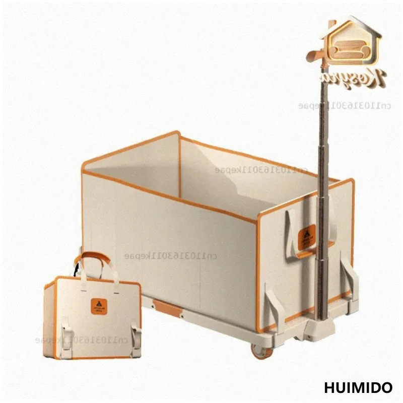 Outdoor camping family cart foldable camping trailer trolley table board stall hand-pulled picnic wholesale
