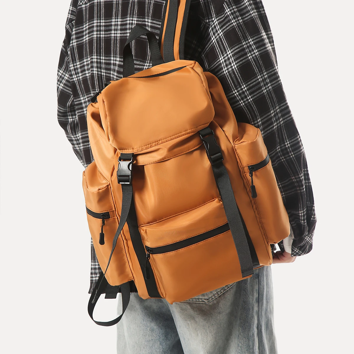 

Новый уличный водонепроницаемый легкий рюкзак большой емкости на шнурке для женщин, дорожный рюкзак для компьютера для альпинизма, школьная сумка для студентов, старшеклассников