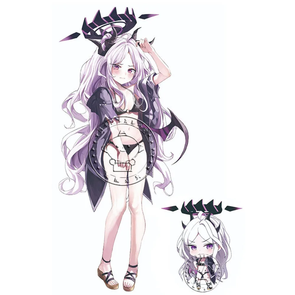 

2025 New Sorasaki Hina Acrylic Stand Ornaments Cosplay Blue Archive Anime Figure Cartoon Model Christmas Gifts Girls