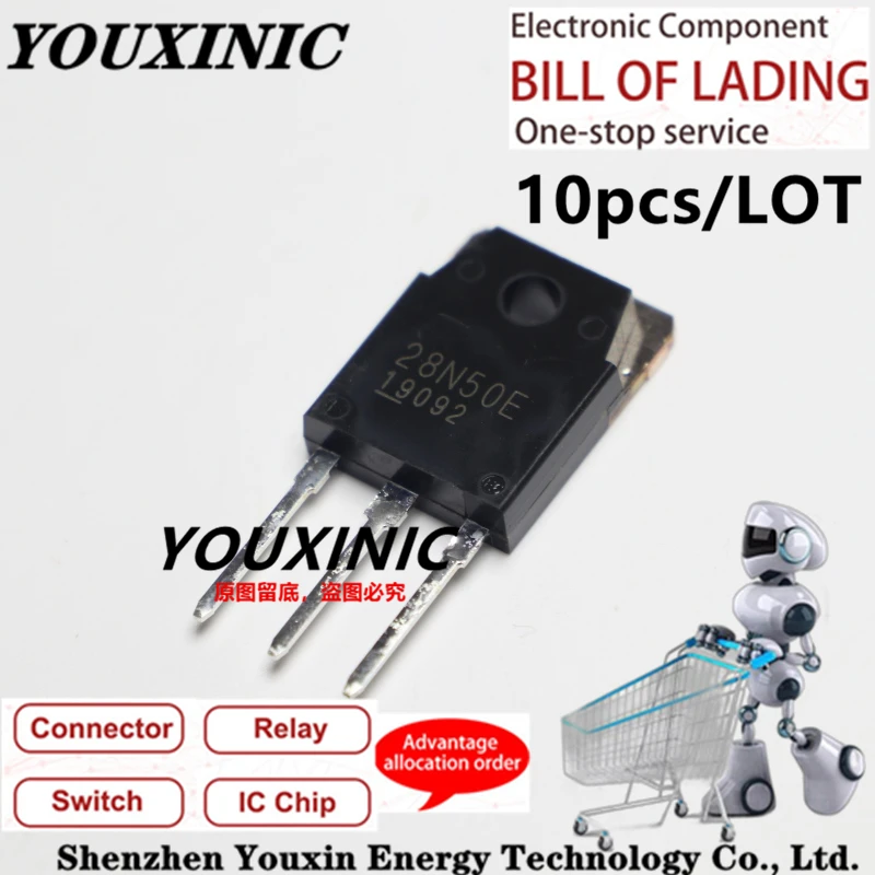 YOUXINIC  2021+ 100% New Imported Original FMH28N50E  28N50E  28N50  TO-247 MOS FET 28A  500V