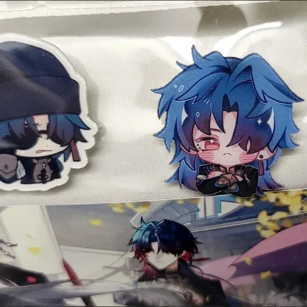 Honkai-Broche en acrylique Star Rail Q Version, lame de dessin animé, épingle Jingyuan, badge cosplay, accessoires de bijoux pour vêtements, cadeau de sac à dos