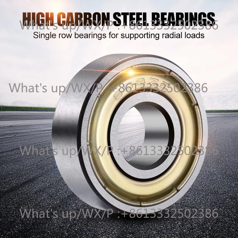 10Pcs 608ZZ Deep Groove Ball Bearing 8x22x7mm Skateboard