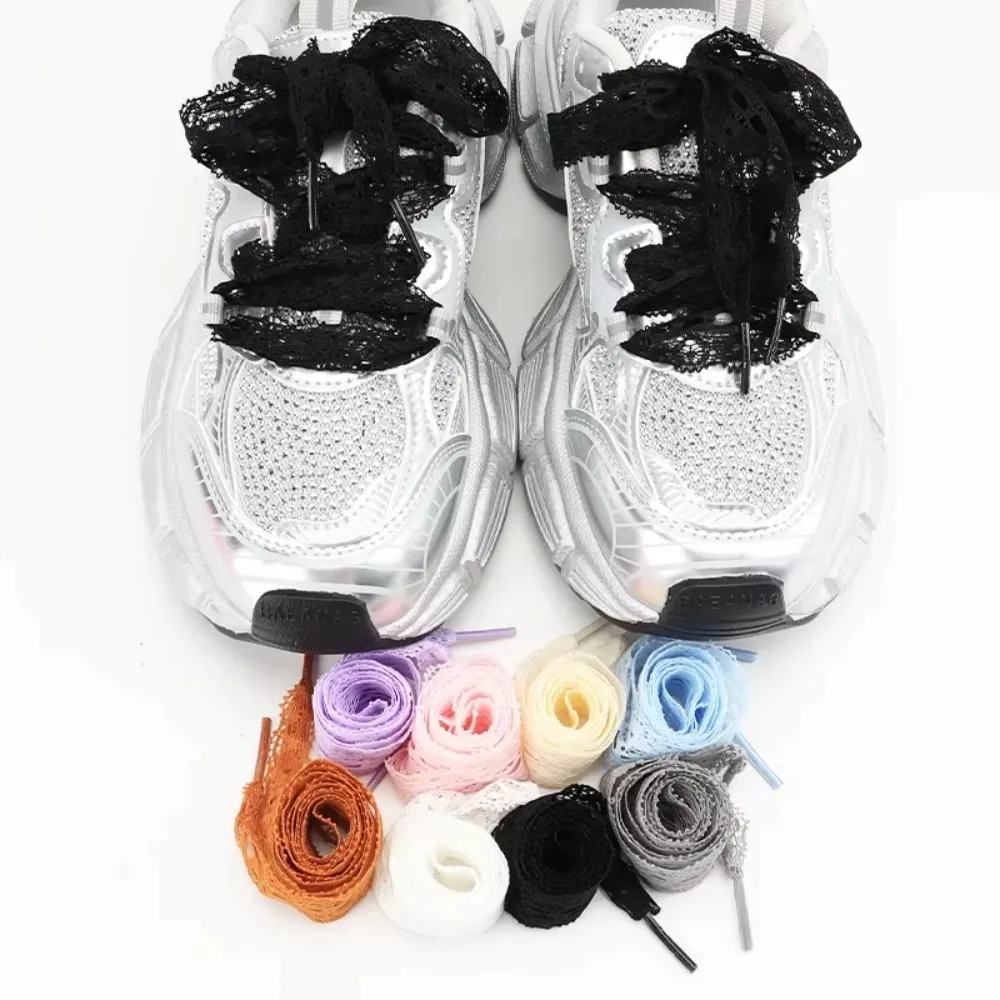 고품질 2CM 멋진 레이스 신발 끈 부드러운 신발 끈 교체 120cm 큰 신발 끈 신발 액세서리