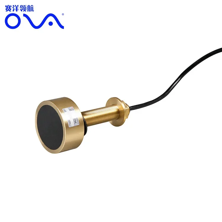 

Thru-hull Bronze Underwater fishing vessel Sensor atd25t boat transducer For Measure Water Depth