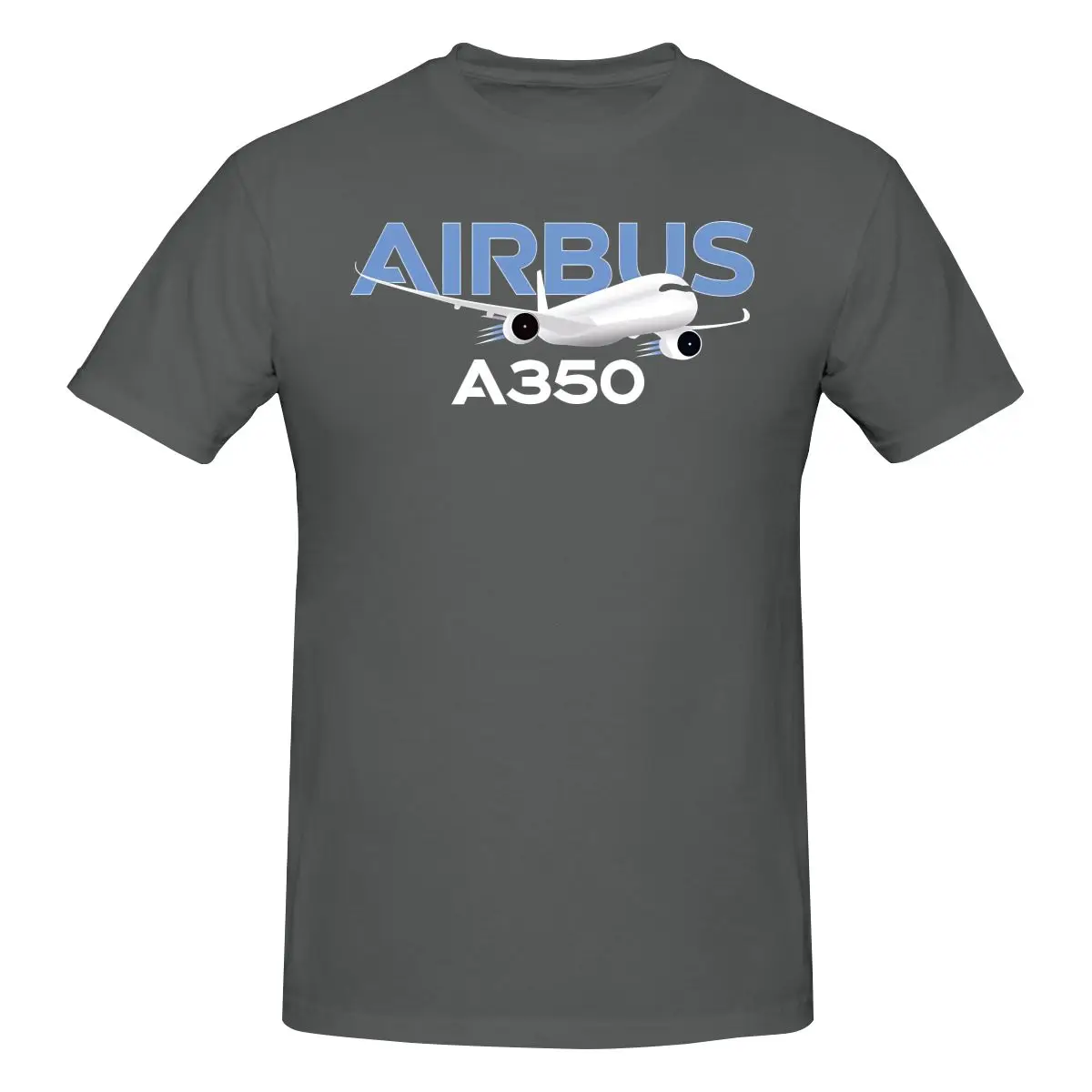 Funny Airbus A350 Airplane - Gift Pilot Men's T-shirt Printed Tops are loose and slim fit Women's T-shirts