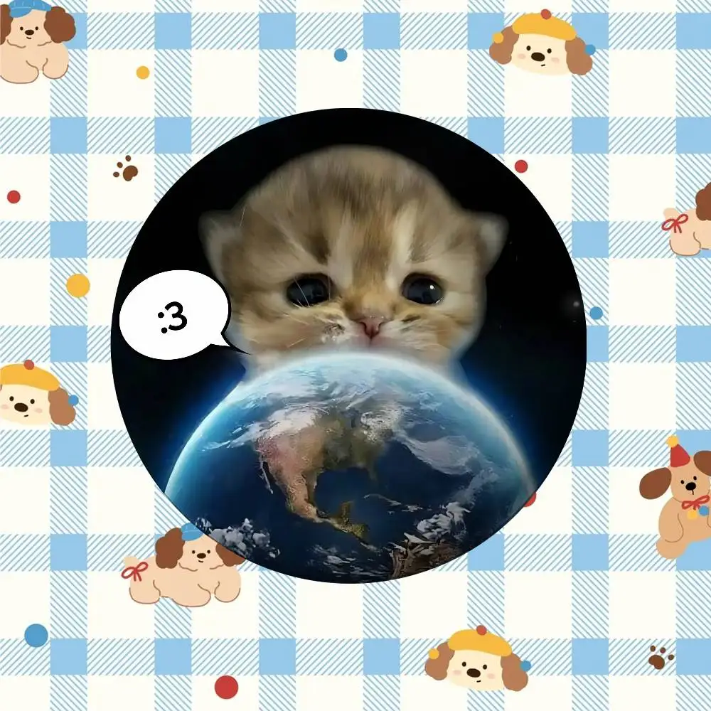 Niedliche Katzen-Memes Meow Kawaii Abzeichen Kreative Blechpins Kreative Zitat-Broschen Kleidung Rucksack Schmuck Geschenk Für – Detail 19