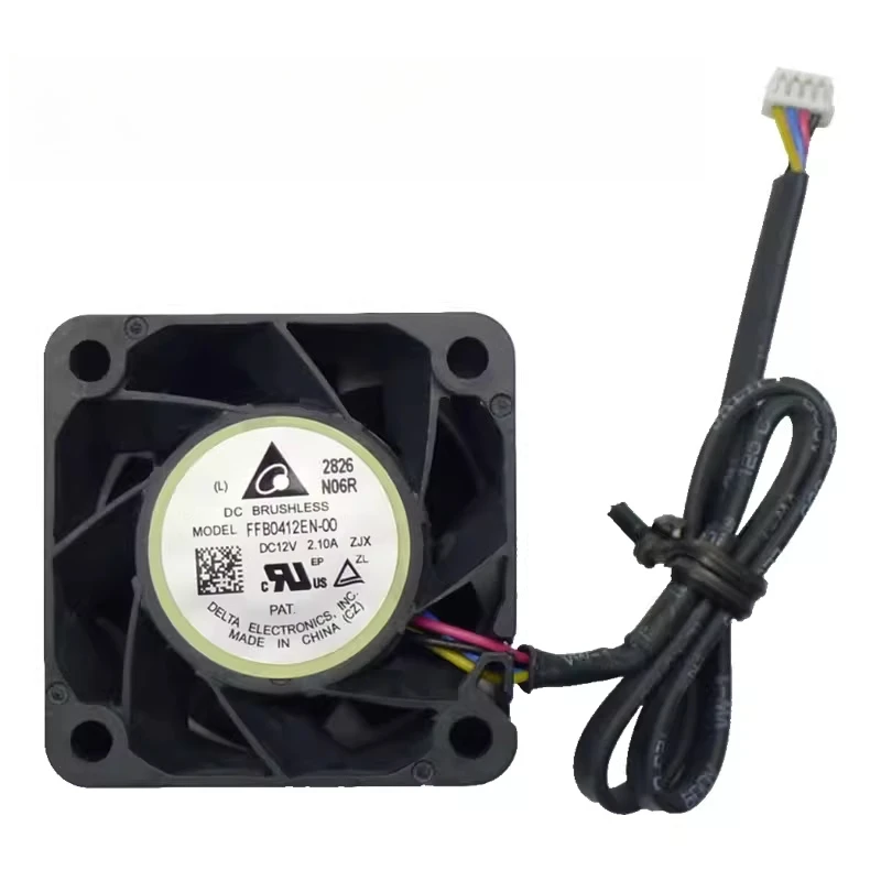 4028 High Air Volume 12V Cooling Fan FFB0412EN Server 2.1A Violent Power Fan 4cm 1PCS