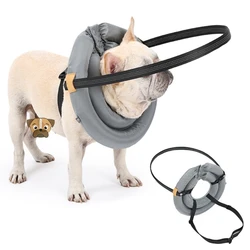 Arnés de seguridad para mascotas para perros y gatos que mejoran las protecciones para la vista, Collar de anillos para animales con discapacidad para perros ciegos, paseo diario