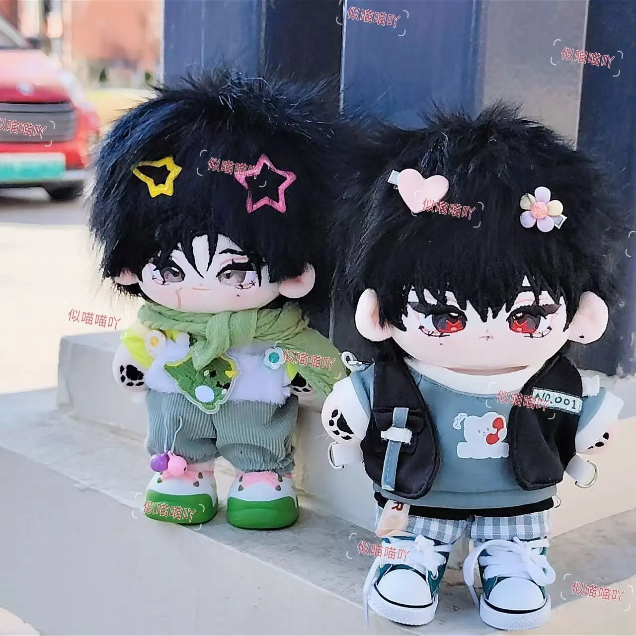 20CM BL Manhwa Pearl Boy Dooshiks Jooha Koh Daehwi Koh Daekwan Anime Figures Cosplay Dress Up Cotton Doll Kawaii Plush Toys Gift