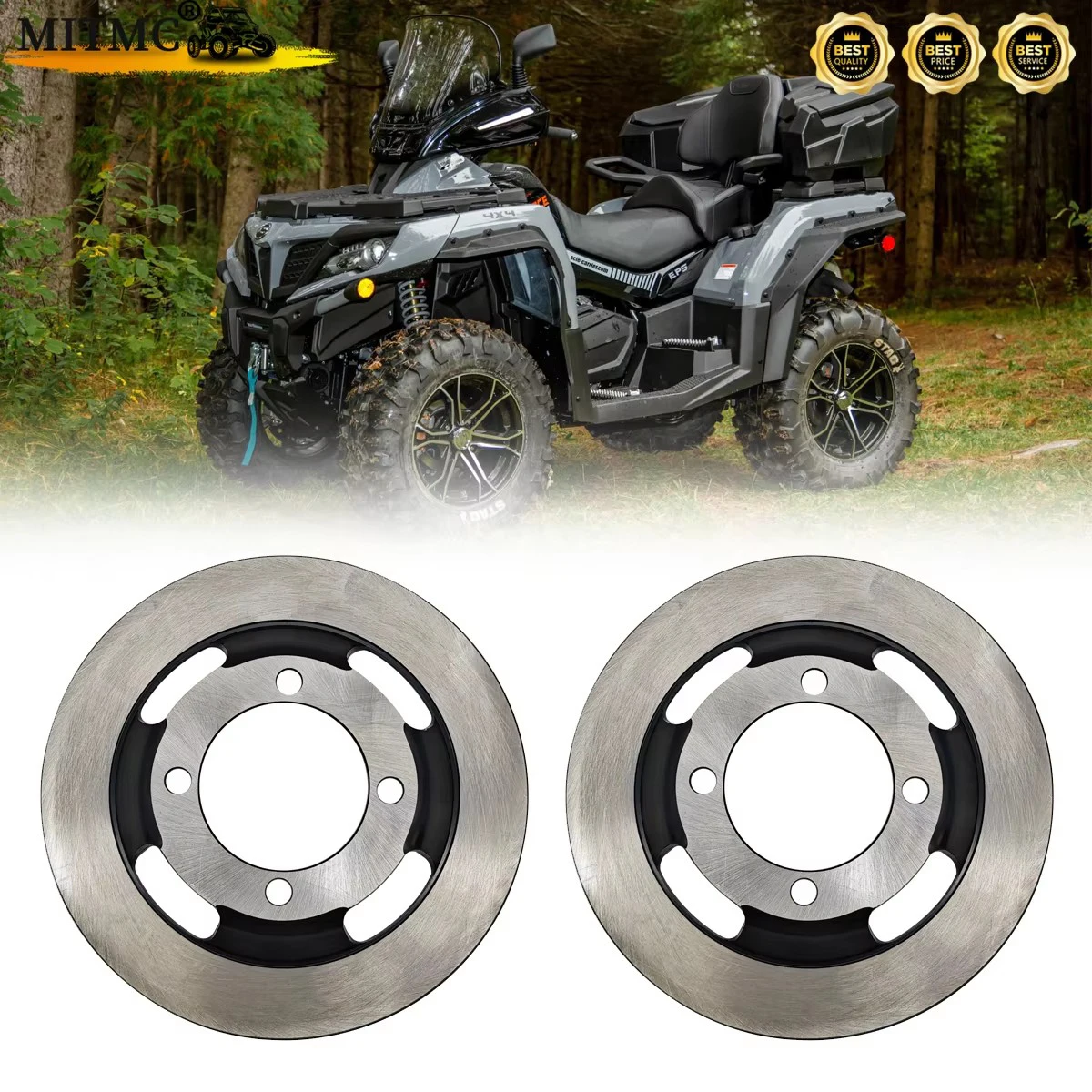 Original Front Brake Disc 7020-080003-00001 for CF ATV CForce 1000 450 520 625 ZForce 1000 UForce 800 Motocycle Accessories