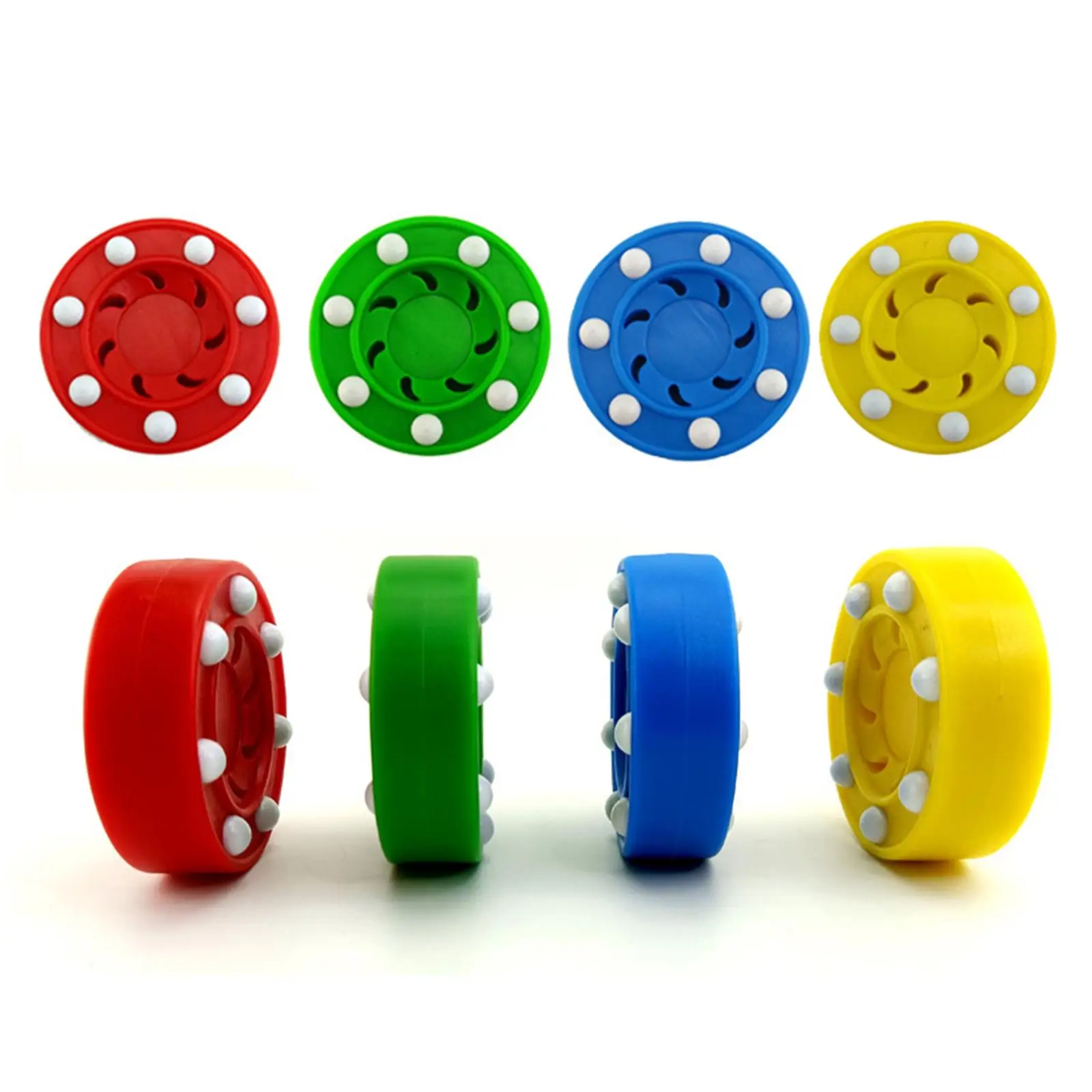 

Хоккейная шайба для роллер-хоккея 7,5x2,5 см, 4 штуки