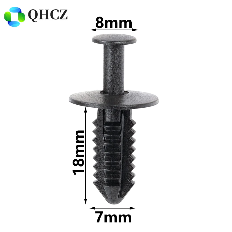 50PCS Mercedes Benz Wheel Arch Fender Liner Cover Rivet Clips OE#A1249900492 Authentic Auto Part for Vehicle Maintenance