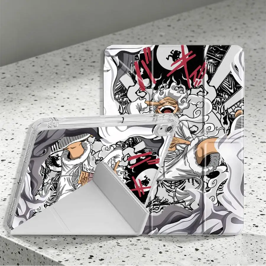Ones P-Pieces Luffys With Pen Slot Cover Tablet Case For Samsung Galaxy Tab S9 Plus S7 FE S10 Lite A9 Plus S8 A8 A11