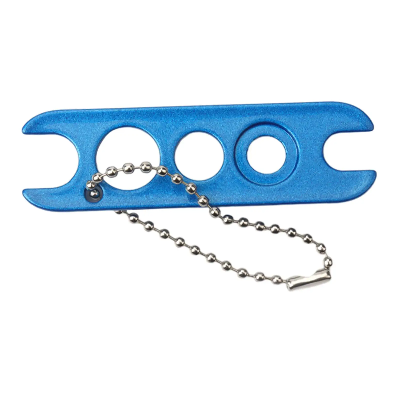 Stainless Steel Roller Bottle Opener Multi Hole Eyelash Glue Tip Replacement Tool for Professional Use