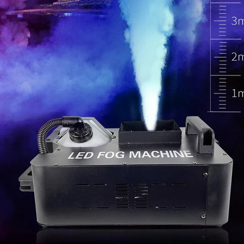 

EU 3000W Smoke Machine LED 24X9W Lamps Fog Machine Stage Professional Equipment With DMX512 Control For DJ Disco Nightclub Party