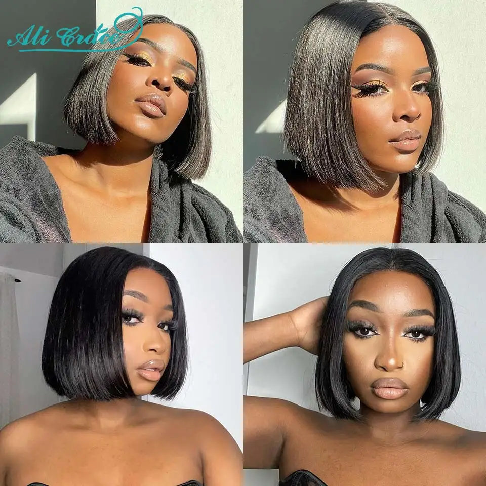 Women's Ali Grace Short Bob Lace Closure Wig