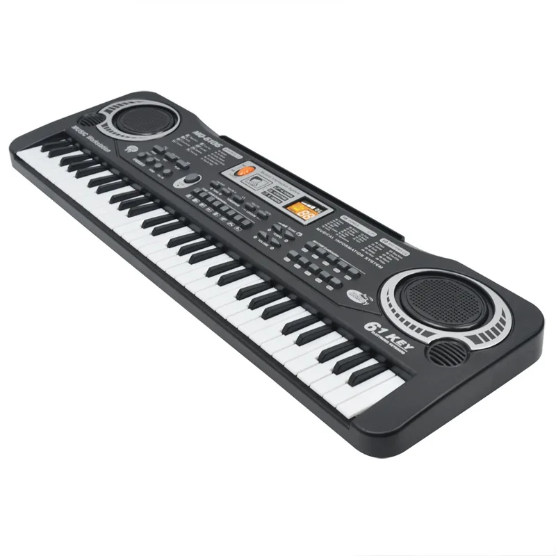 61 key multifunctional rechargeable piano keyboard toy wholesale musical instrument children's piano for sale