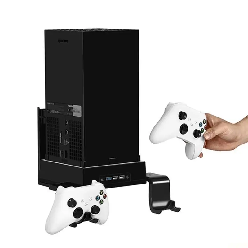 B03F Console Cooling Fan Stand Cooler Base 3 Speed Adjustable Wall-mount Heat-dissipation Bracket Holder for XB view 6