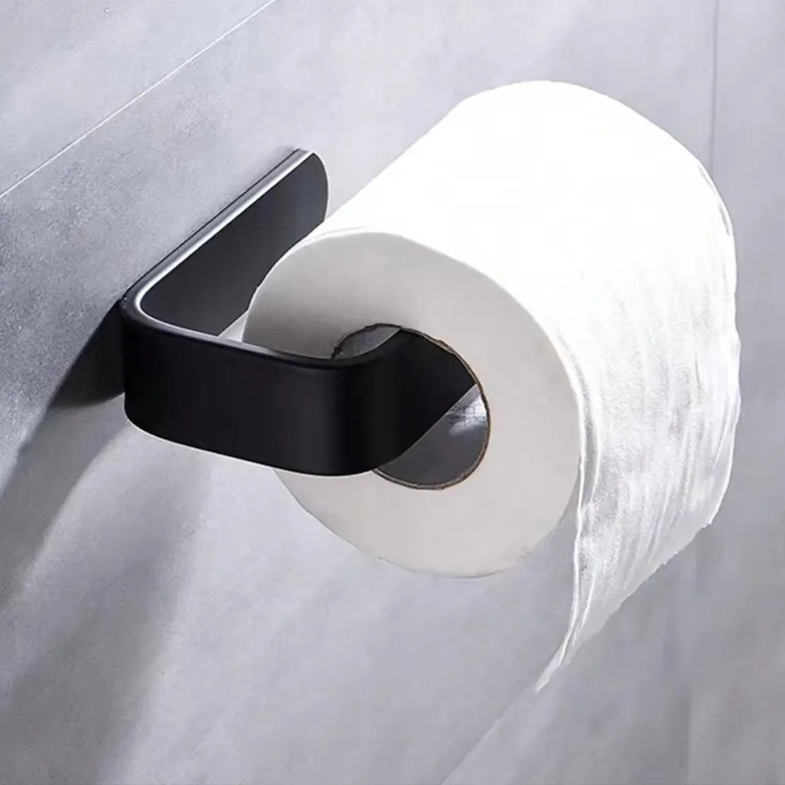 1 Stück Bohrerfreier Toilettenpapierhalter Wandmontierter Multifunktions-Aufbewahrungsbehälter für Badezimmer und Küche Rollenpapierhalter zur Aufbewahrung