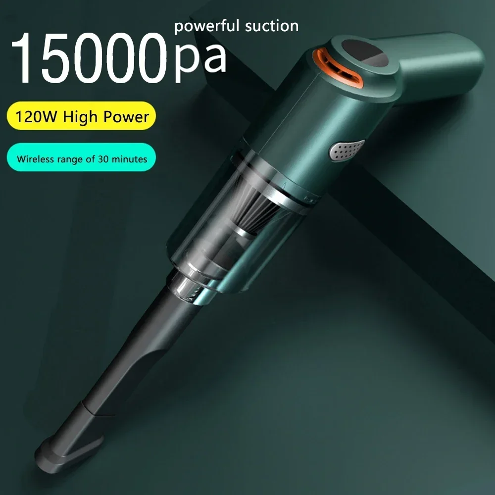 9500PaWireless Handheld Vacuum Cleaner Large Suction Car Vacuum Cleaner Household Mini Pet Hair Vacuum Cleaner Pet Hair Absorber