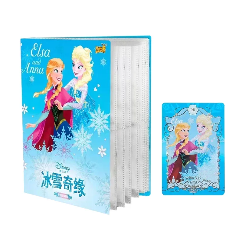 KAYOU Original Disney Frozen Collection Cards Movie Anime Peripherals SSR Elsa Olaf Anna Flash Cards Girls Toys Children\'s Gifts