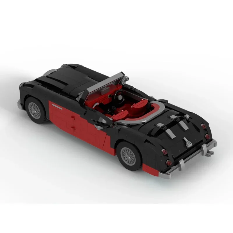 

MOC-215124 NEW 3000 Mk1 Sports Car Racing Car Assembly Stitching Model 1546PCS Building Block Parts Kids Toy Gift