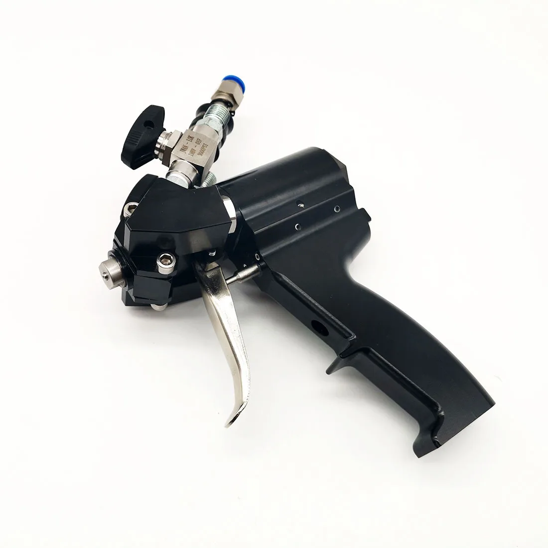 Polyurethane Spray Gun Black and White Foam Compressed Air Gun Two-Component Polyurea P2 Spray Gun Outlet